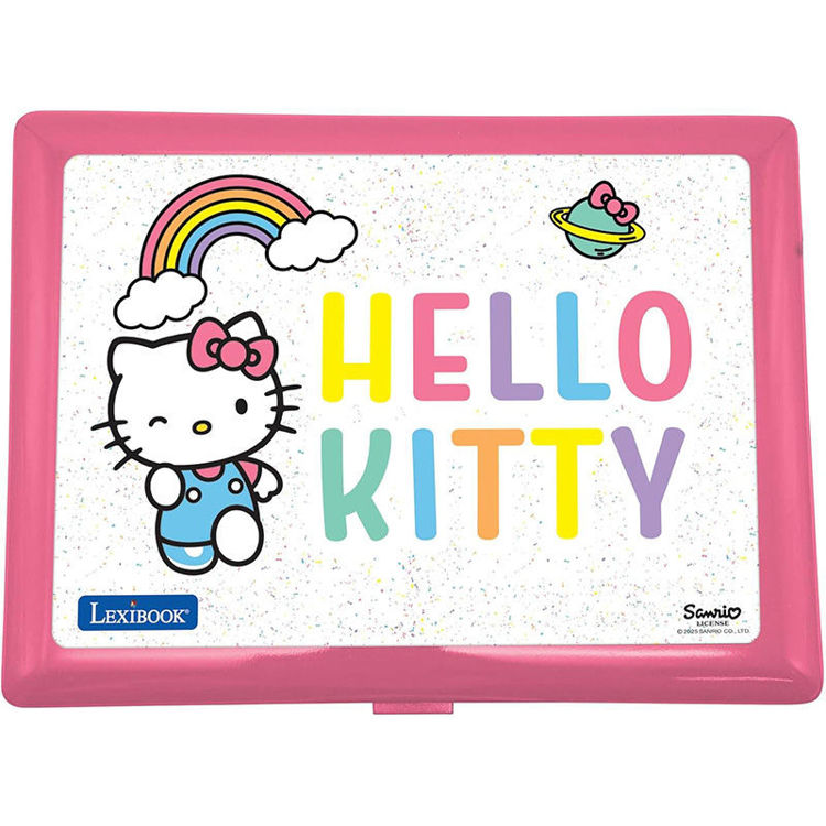 Εικόνα για Δίγλωσσο Εκπαιδευτικό Laptop Hello Kitty με Ποντίκι 4+ Ετών - 124 Δραστηριότητες Lexibook JC598HKi8