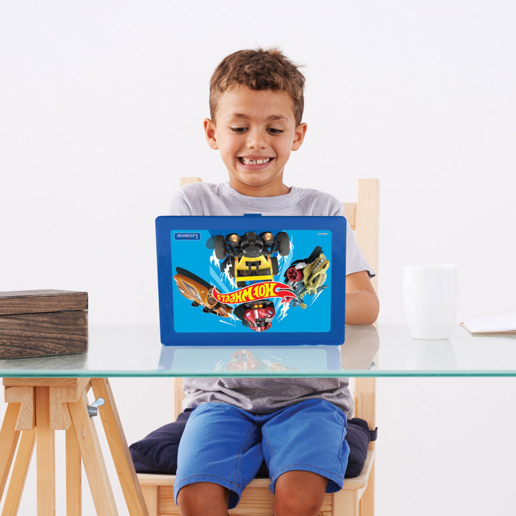 Εικόνα για Δίγλωσσο Εκπαιδευτικό Laptop Hot Wheels με Ποντίκι 4+ Ετών - 124 Δραστηριότητες Lexibook JC598HWi8