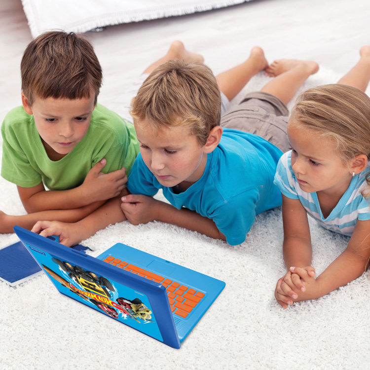 Εικόνα για Δίγλωσσο Εκπαιδευτικό Laptop Hot Wheels με Ποντίκι 4+ Ετών - 124 Δραστηριότητες Lexibook JC598HWi8