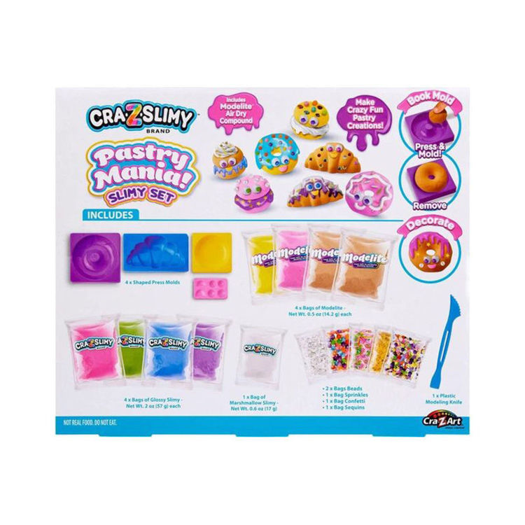 Εικόνα για Cra-Z-Art Pastry Mania - Slime Ζαχαροπλαστείο, Φτιάξε Γλυκά από Slime (6+ Ετών) CRSLIM33
