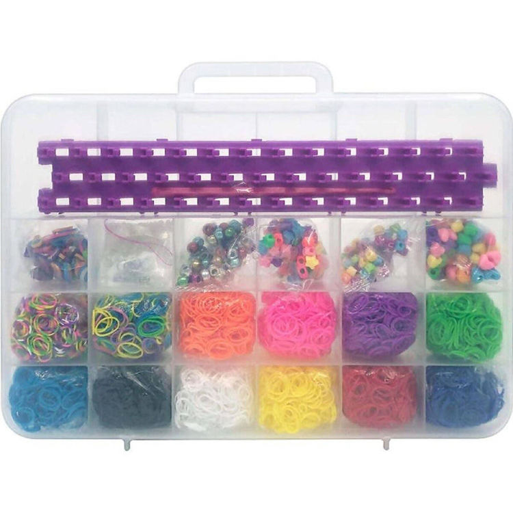 Εικόνα για Cra-Z-Loom All-In-One Studio - Βαλιτσάκι με Αργαλειό, 5600 Λαστιχάκια & Αξεσουάρ (8+ Ετών) Lexibook CRLOOM7