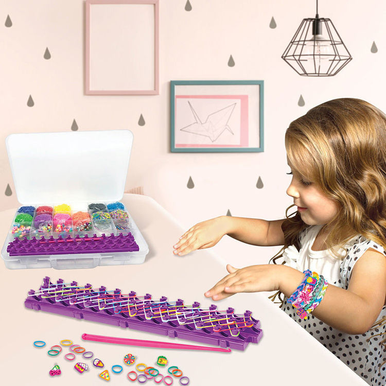 Εικόνα για Cra-Z-Loom All-In-One Studio - Βαλιτσάκι με Αργαλειό, 5600 Λαστιχάκια & Αξεσουάρ (8+ Ετών) Lexibook CRLOOM7