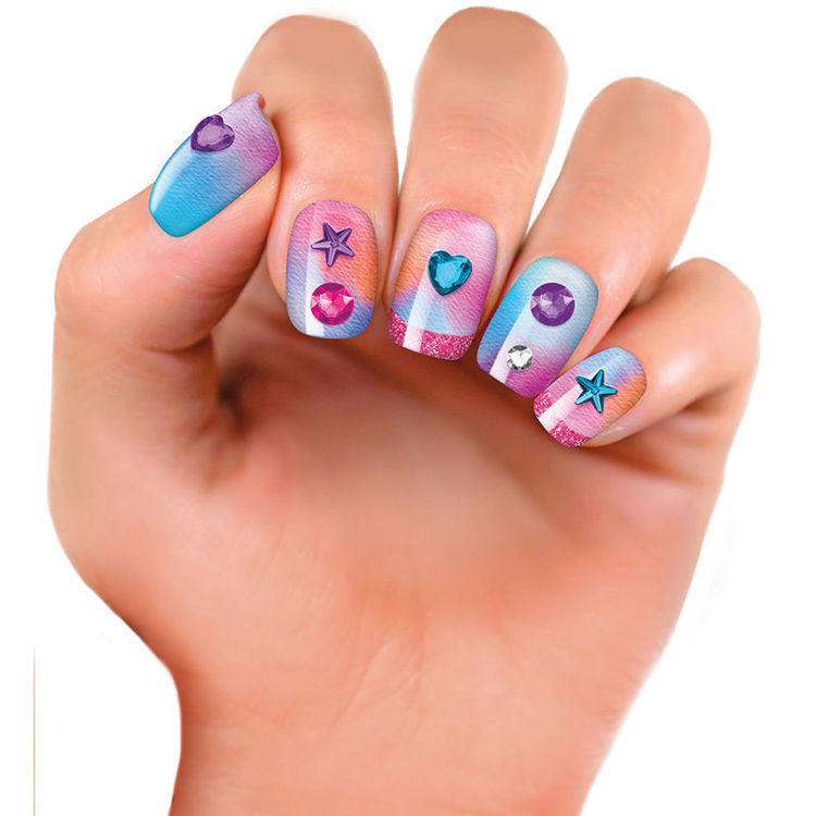 Εικόνα για Cra-Z-Art My Look Sparkling Glitter Tattoo & Nails - Σετ Nail Art και Body Tattoos με Glitter (8+ Ετών) Lexibook CRSS16