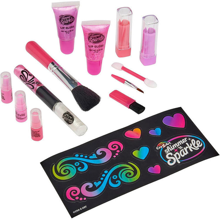 Εικόνα για Cra-Z-Art My Look Glitter Makeover Studio - Βαλιτσάκι Μακιγιάζ με 40 Προϊόντα & Καθρέφτη (8+ Ετών) Lexibook CRSS23