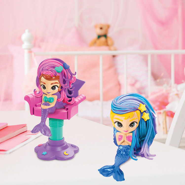 Εικόνα για Cra-Z-Art Softee Dough Mermaid Stylin' Salon - Κομμωτήριο Γοργόνων με Πλαστελίνη Γκλίτερ (3+ Ετών) Lexibook CRDOUGH12