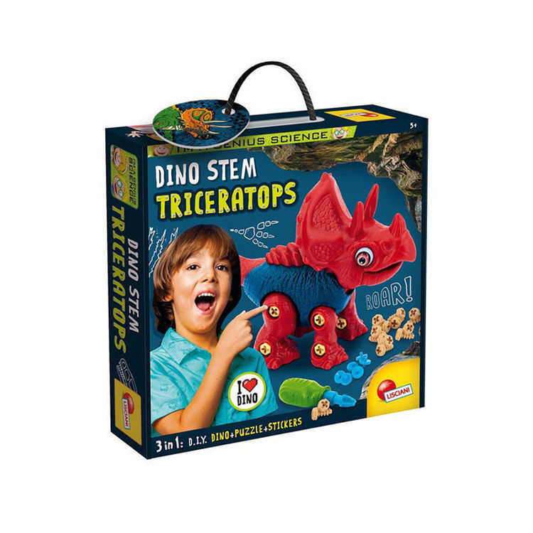 Εικόνα για Dino STEM Τρικεράτοπας I'm A Genius - DIY Εκπαιδευτικό Σετ 5+ Ετών Lisciani 92420