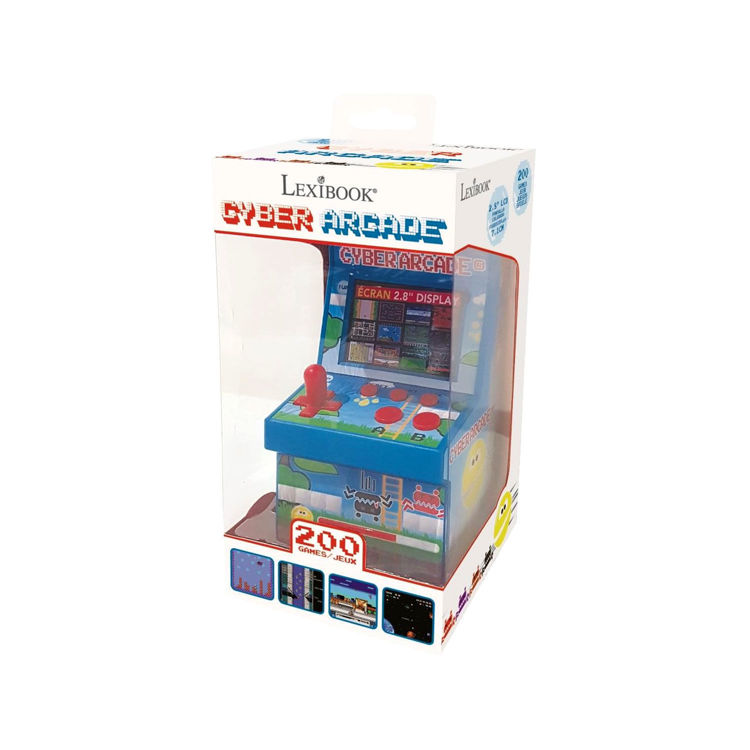 Εικόνα για Cyber Arcade Lexibook - Μίνι Κονσόλα με 200 Παιχνίδια και Οθόνη 2.8" - 3+ Ετών