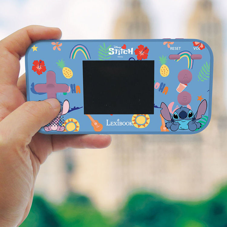 Εικόνα για Cyber Arcade Stitch Disney Lexibook - Φορητή Κονσόλα 150 Παιχνίδια, Οθόνη 2.5" - 4+ Ετών JL2367D