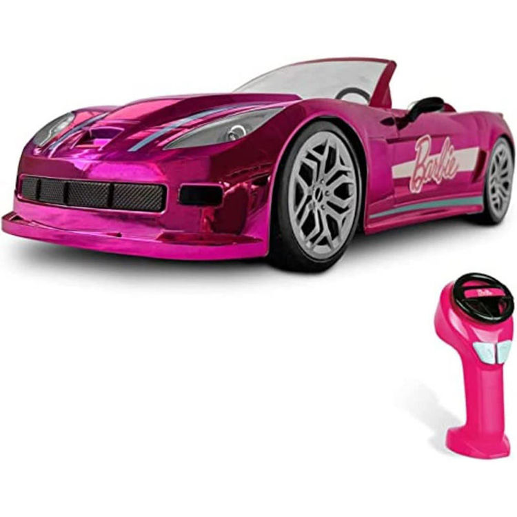Εικόνα για Barbie Τηλεκατευθυνόμενο Αυτοκίνητο RC Dream Car Pink - Διθέσιο Καμπριολέ 40cm με Χειριστήριο 2.4GHz Mondo Motors M63619
