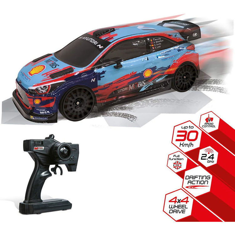 Εικόνα για Mondo Motors Hyundai i20 WRC Τηλεκατευθυνόμενο 1:10 - Racing Rally Car 20km/h με 4x4 & Drifting Action 63667
