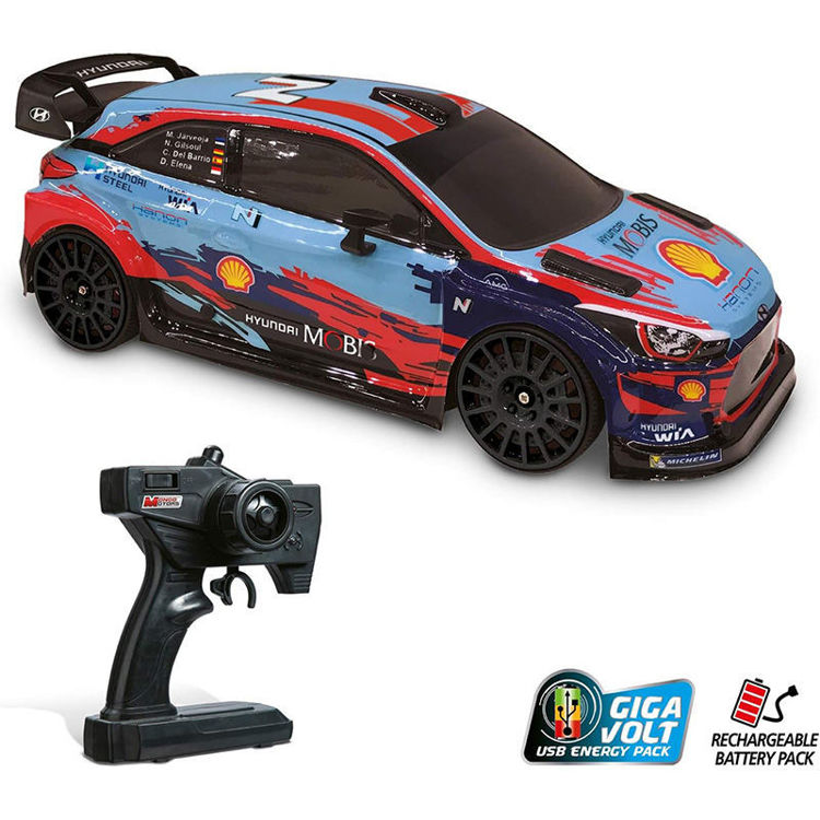 Εικόνα για Mondo Motors Hyundai i20 WRC Τηλεκατευθυνόμενο 1:10 - Racing Rally Car 20km/h με 4x4 & Drifting Action 63667