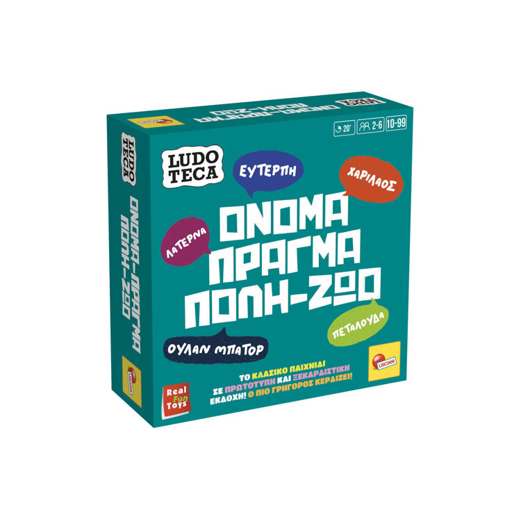Εικόνα για Επιτραπέζιο Ludoteca Pocket Όνομα-Πράγμα-Πόλη-Ζώο - Παιχνίδι Λέξεων για 2-6 Παίκτες 10-99 Ετών 111282