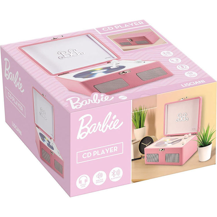 Εικόνα για Barbie CD Player Lisciani - Vintage Φορητή Συσκευή Αναπαραγωγής με USB & Bluetooth 113620