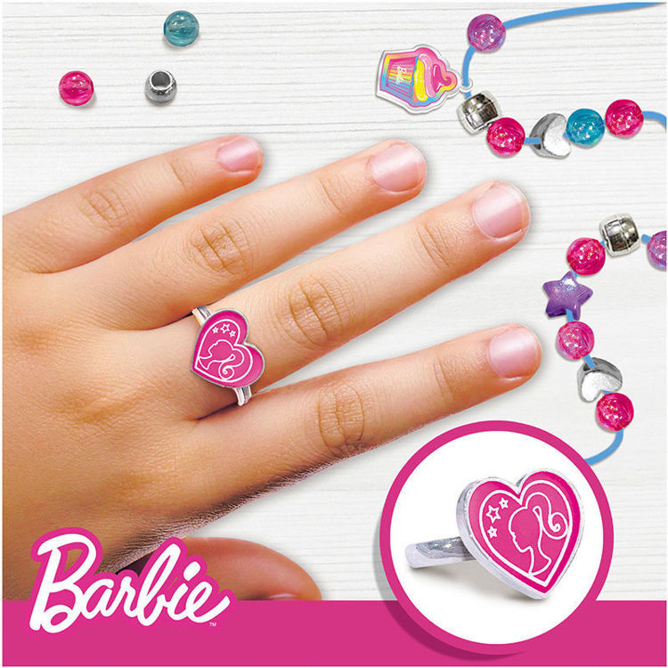 Εικόνα για Barbie Bijoux Κοσμηματοθήκη Lisciani - Σετ Δημιουργίας Κοσμημάτων με 150 Χάντρες 5+ Ετών 112036