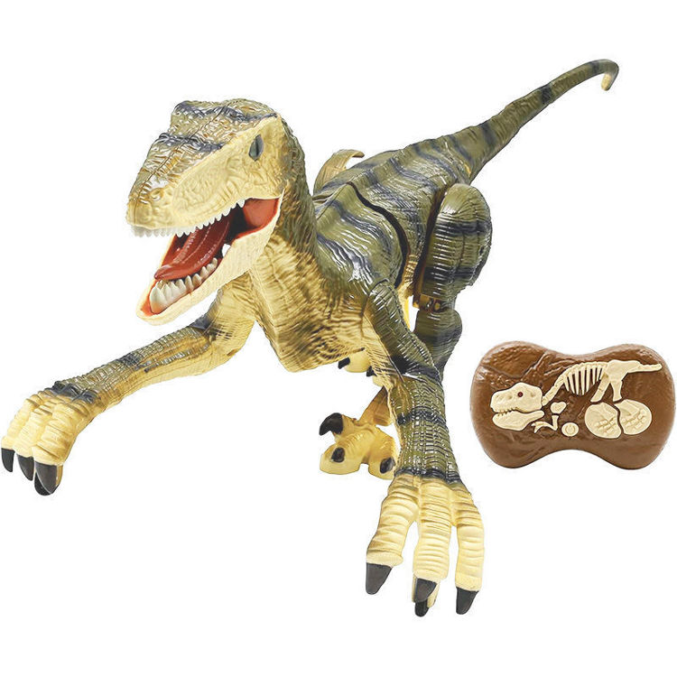 Εικόνα για Lexibook RC Velociraptor DINO01 - Τηλεκατευθυνόμενος Δεινόσαυρος με Φωτεινά & Ηχητικά Εφέ