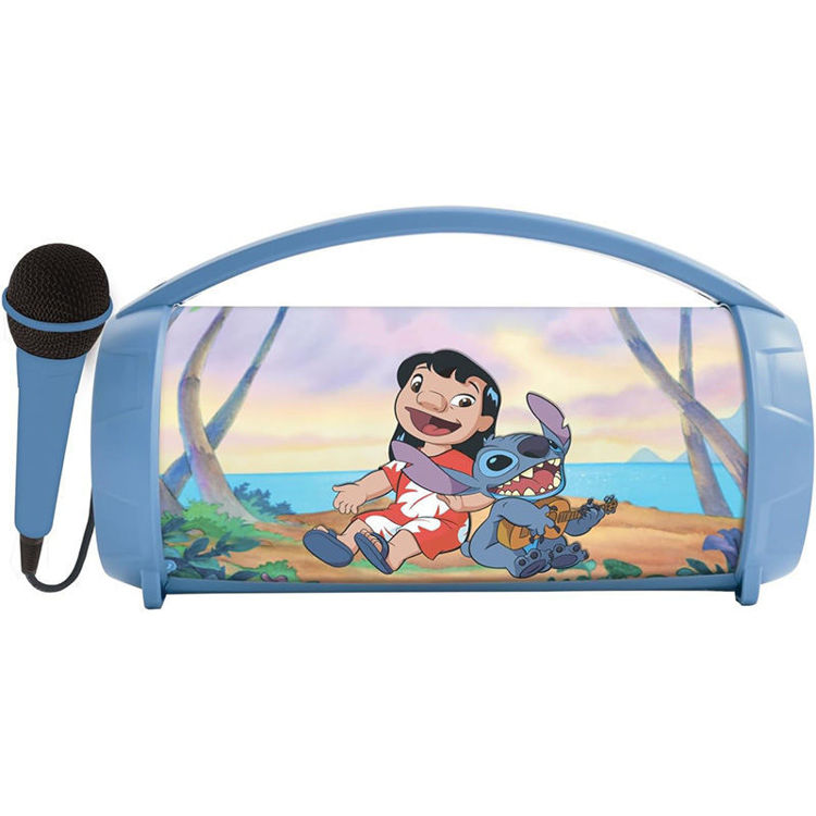 Εικόνα για Bluetooth Ηχείο με Μικρόφωνο Karaoke & LED Φωτισμό Lexibook Disney Stitch BTP585DZ