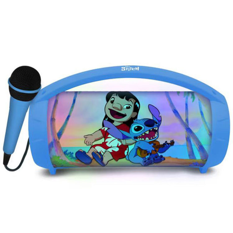 Εικόνα για Bluetooth Ηχείο με Μικρόφωνο Karaoke & LED Φωτισμό Lexibook Disney Stitch BTP585DZ