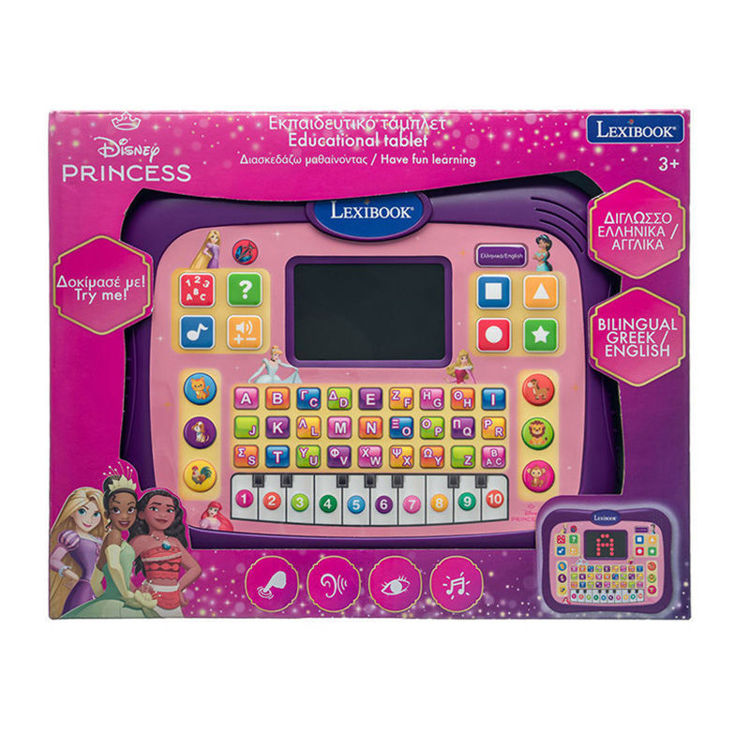 Εικόνα για Εκπαιδευτικό Δίγλωσσο Tablet Disney Princess 3+ Ετών Lexibook JCPAD007DPi8