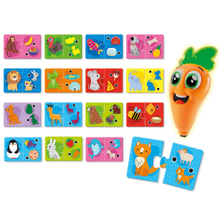 Εικόνα για Lisciani Carotina Baby Talking Pen Ζώα - Εκπαιδευτικό Στυλό με Φως & Ήχους 2+ Ετών 107285