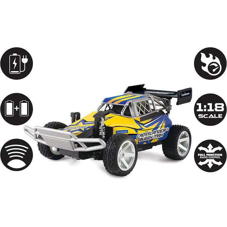 Εικόνα για Lexibook Crosslander Buggy Max RC Τηλεκατευθυνόμενο Off-Road 1:18 – Έως 15 km/h - RC22