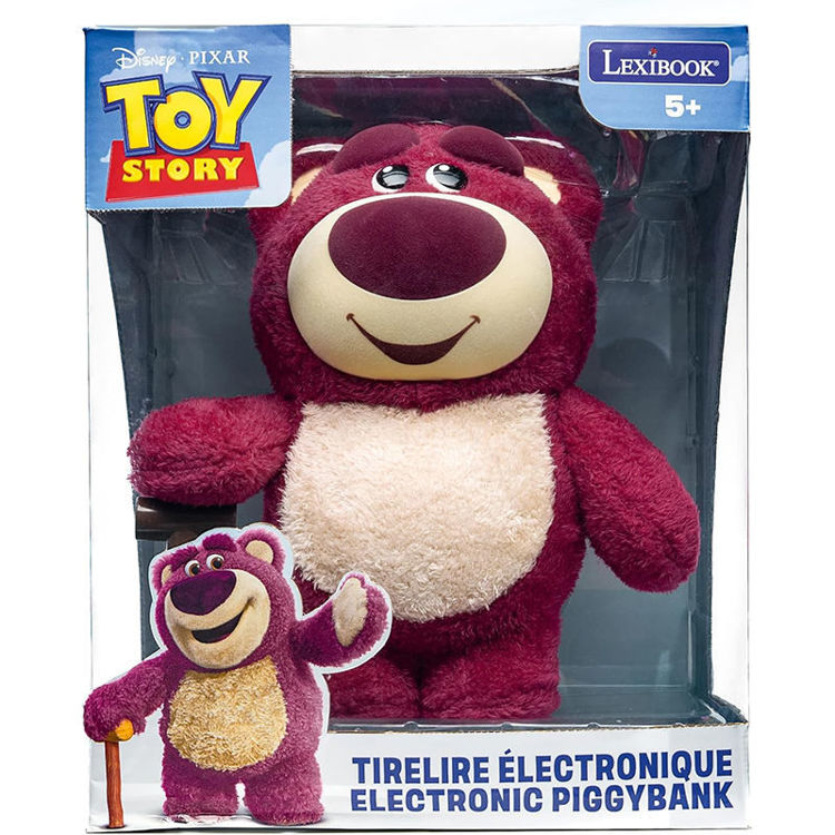 Εικόνα για Lexibook Disney Toy Story – Ηλεκτρονικός Κουμπαράς Lotso με Ήχους JG140TS1