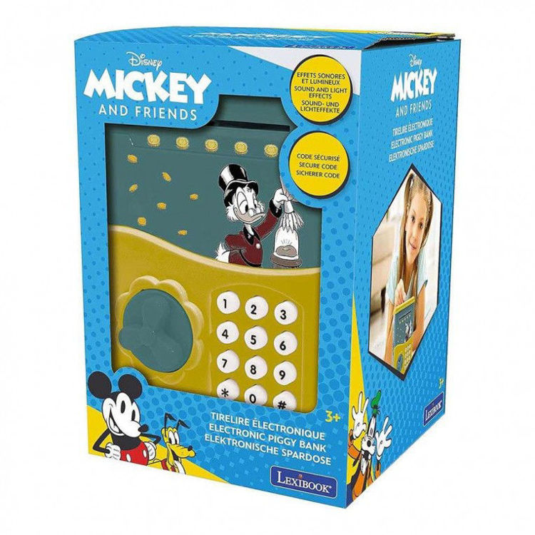 Εικόνα για Lexibook Disney Scrooge McDuck – Ηλεκτρονικός Κουμπαράς Χρηματοκιβώτιο με Κωδικό & Ήχους JG150SC
