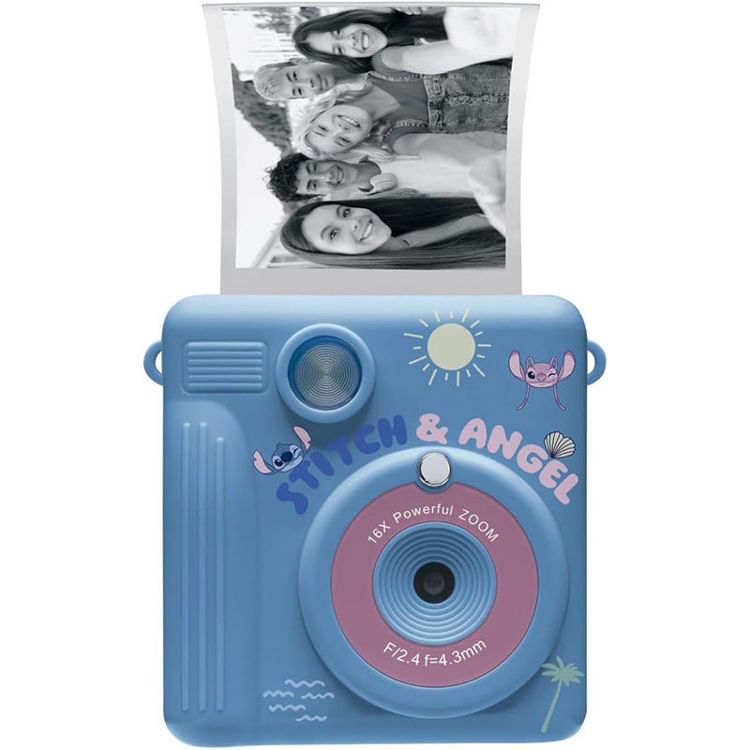 Εικόνα για Lexibook Starcam Print Disney Stitch – Παιδική Κάμερα με Άμεση Εκτύπωση, 3D Θήκη Σιλικόνης & Σετ Δημιουργίας DJ130DZ