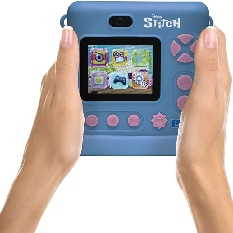 Εικόνα για Lexibook Starcam Print Disney Stitch – Παιδική Κάμερα με Άμεση Εκτύπωση, 3D Θήκη Σιλικόνης & Σετ Δημιουργίας DJ130DZ