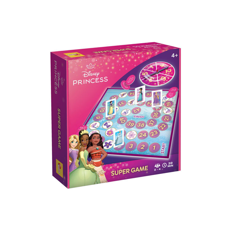 Εικόνα για Επιτραπέζιο Super Game Mini Disney Princess – Παιχνίδι Τσέπης για 2-4 Παίκτες | 4+ Ετών - 113224