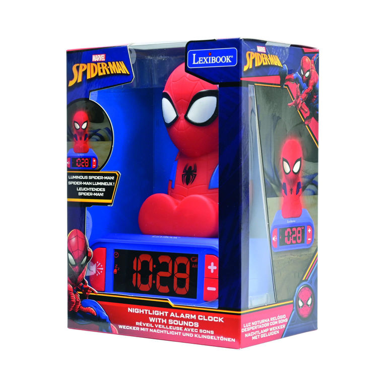 Εικόνα για Lexibook Marvel Spider-Man – Ψηφιακό Ξυπνητήρι με Φως Νυκτός & Ήχο | LCD Οθόνη | 3+ Ετών - RL800SP
