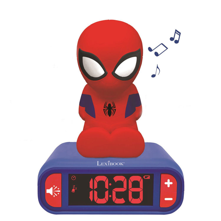 Εικόνα για Lexibook Marvel Spider-Man – Ψηφιακό Ξυπνητήρι με Φως Νυκτός & Ήχο | LCD Οθόνη | 3+ Ετών - RL800SP