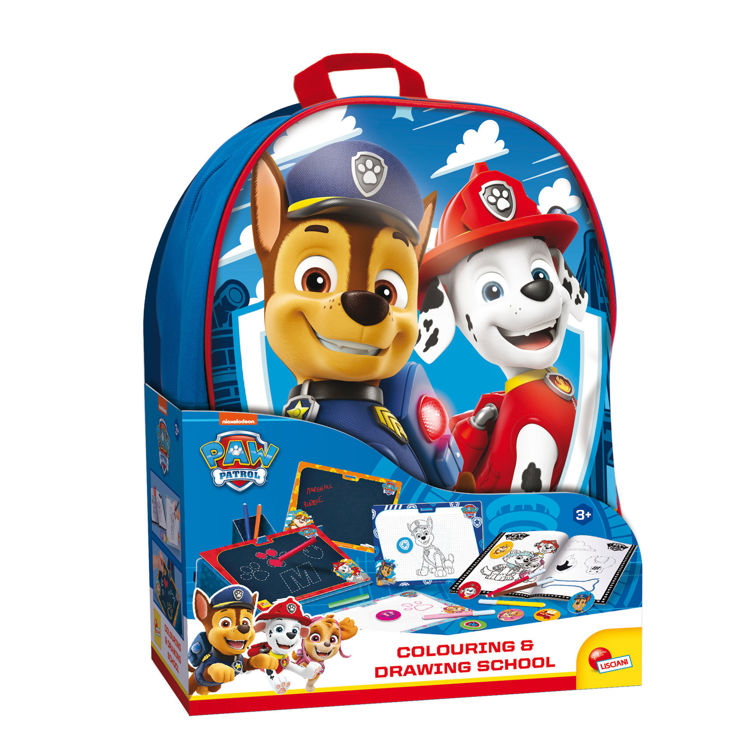 Εικόνα για Σακίδιο Paw Patrol Σχεδιάζω & Χρωματίζω Lisciani | Δημιουργικό Σετ με Μαυροπίνακες για Παιδιά 3+