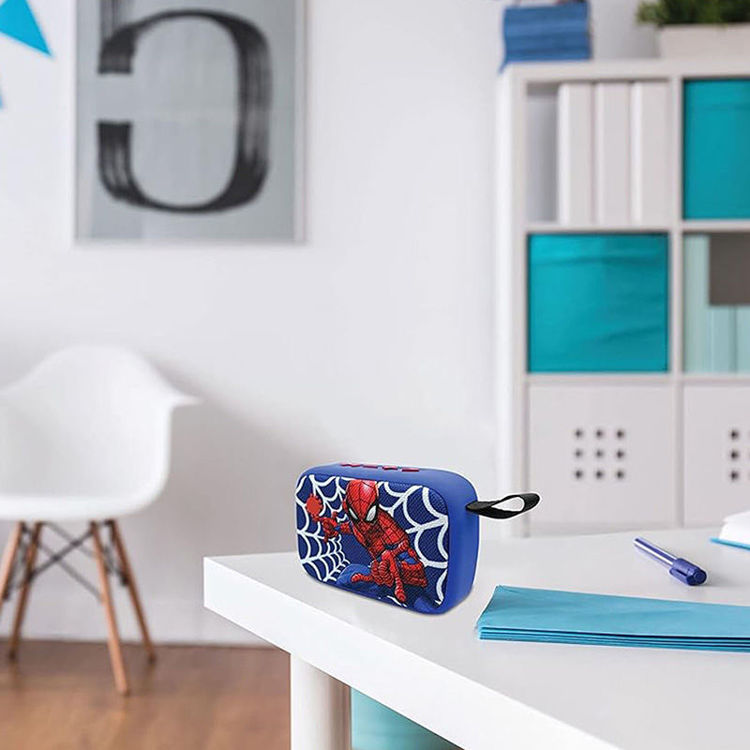 Εικόνα για Παιδικό Φορητό Ηχείο Spider-Man Bluetooth Lexibook | TWS, USB-C, Μπαταρία 4 ωρών BT018SP