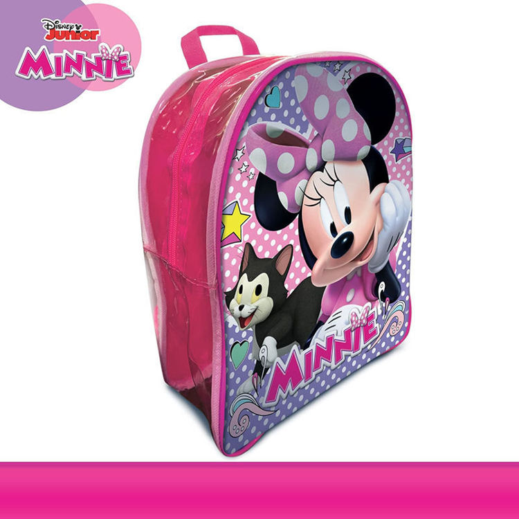 Εικόνα για Σακίδιο Minnie Σχεδιάζω & Χρωματίζω Lisciani | Δημιουργικό Σετ Disney Junior για Παιδιά 4+