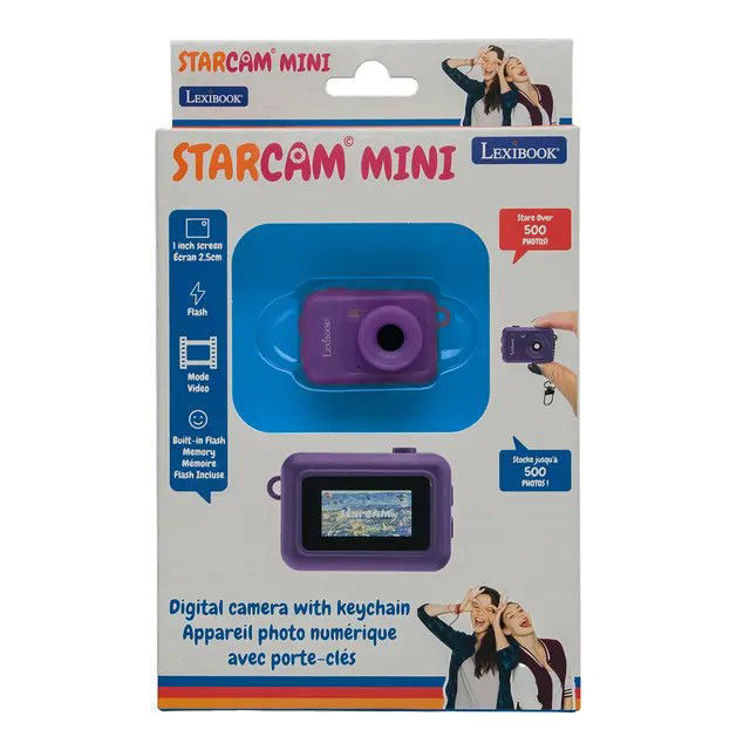 Εικόνα για Lexibook StarCam Mini Παιδική Ψηφιακή Φωτογραφική Μηχανή – Ανοιχτό Μωβ
