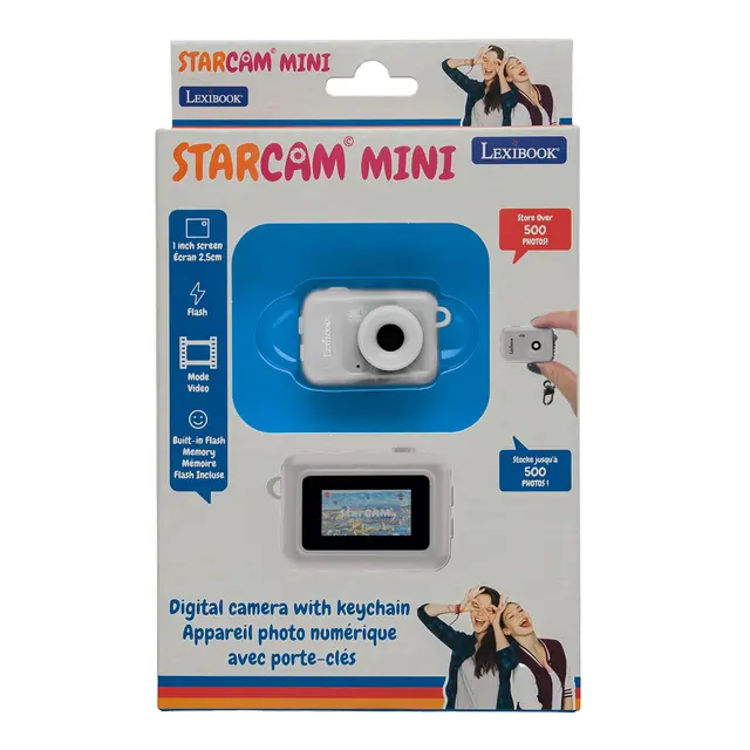 Εικόνα για Lexibook StarCam Mini Παιδική Ψηφιακή Φωτογραφική Μηχανή – Λευκό