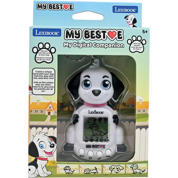 Εικόνα για Lexibook My Best-E Dog – Εικονικό Σκυλάκι Κονσόλα Μπρελόκ My Digital Companion JLMBDOG