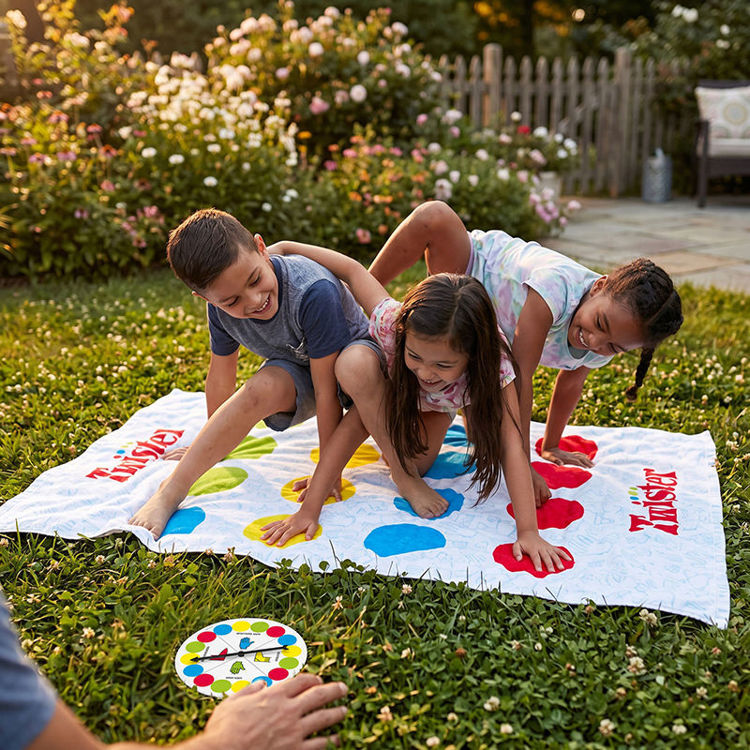Εικόνα για Πετσέτα Θαλάσσης Twister Towel Games – Επιτραπέζιο Παραλίας με Τροχό & Σακίδιο (6+ ετών)