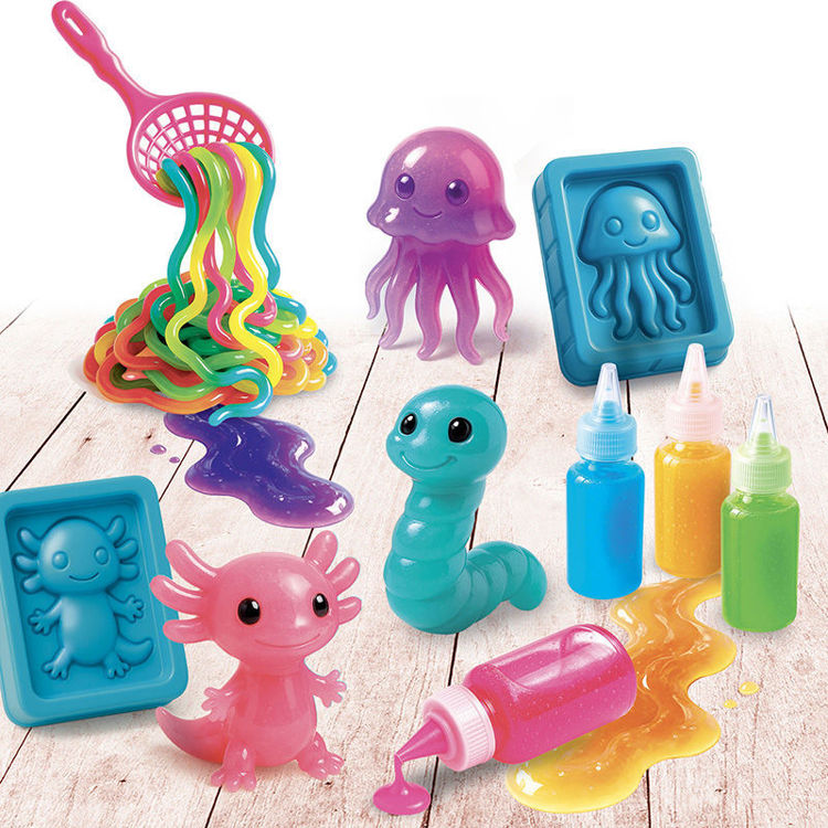 Εικόνα για Σετ Δημιουργίας Squishy Υδρόβιων Πλασμάτων Lisciani Slumi Science Pocket Water Squish