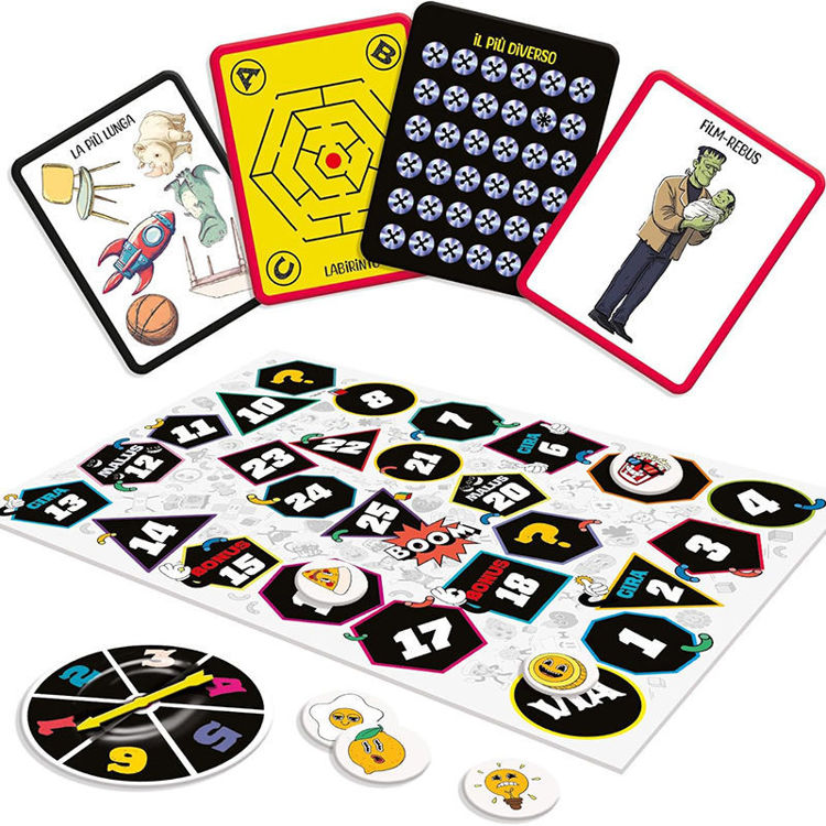 Εικόνα για ΟΛΑ ΣΤΗ ΤΥΧΗ – Party Game Ταχύτητας, Λογικής & Κίνησης | Ludoteca Lisciani 118113