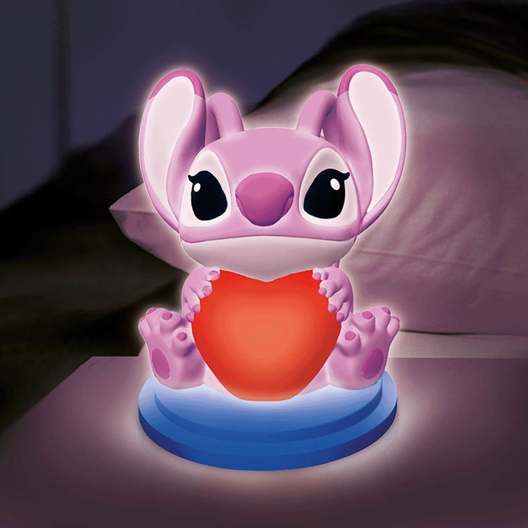 Εικόνα για Λάμπα Νυκτός Angel για Ζωγραφική Disney Stitch Lisciani 118830 (5+ Ετών, με 6 Χρώματα & Πινέλο)