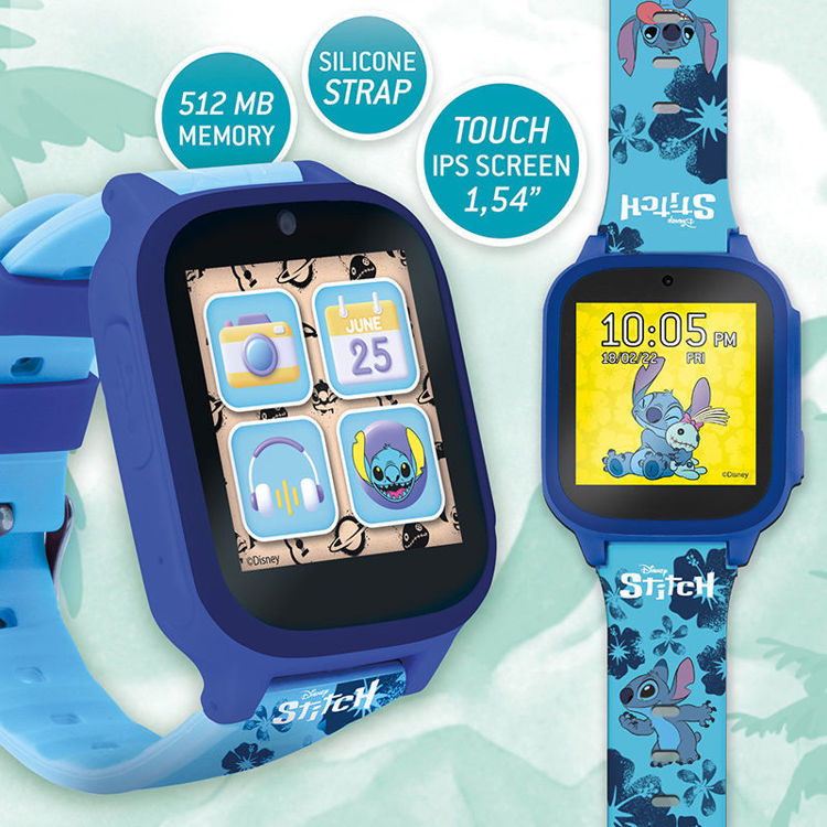 Εικόνα για Παιδικό Smartwatch Disney Stitch με Διπλή Κάμερα Lisciani 107230
