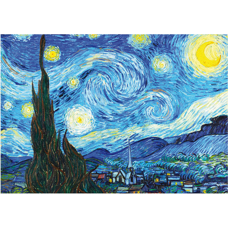 Εικόνα για Lisciani Puzzle & Gift Set Van Gogh Έναστρη Νύχτα 500 κομμάτια (50 x 35 εκ.)
