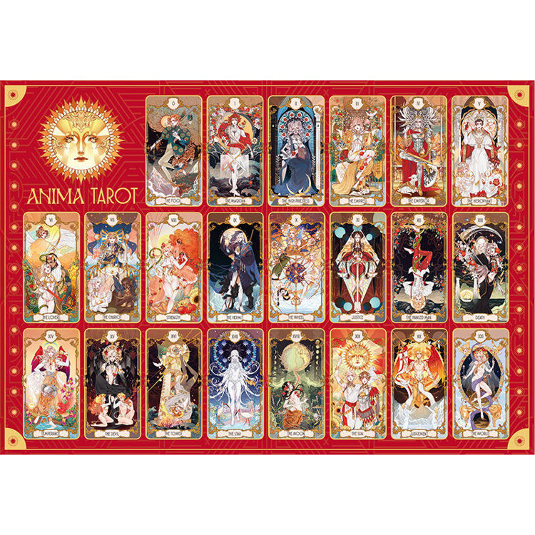 Εικόνα για Lisciani Puzzle & Tarot Japanese Anima 500 κομμάτια (50 x 35 εκ.) με 78 κάρτες ταρώ