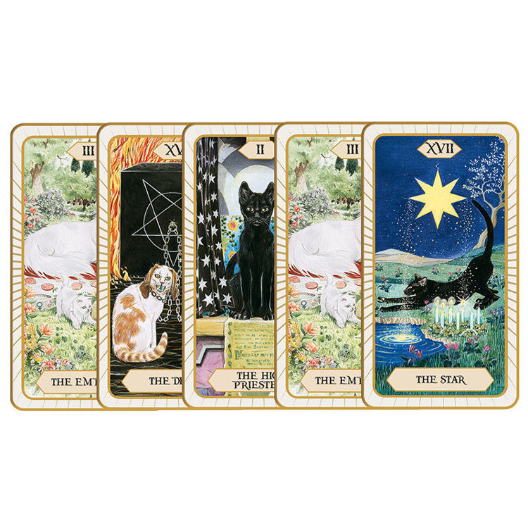 Εικόνα για Lisciani Puzzle & Tarot Pagan Cats 500 κομμάτια (50 x 35 εκ.) με 78 κάρτες ταρώ